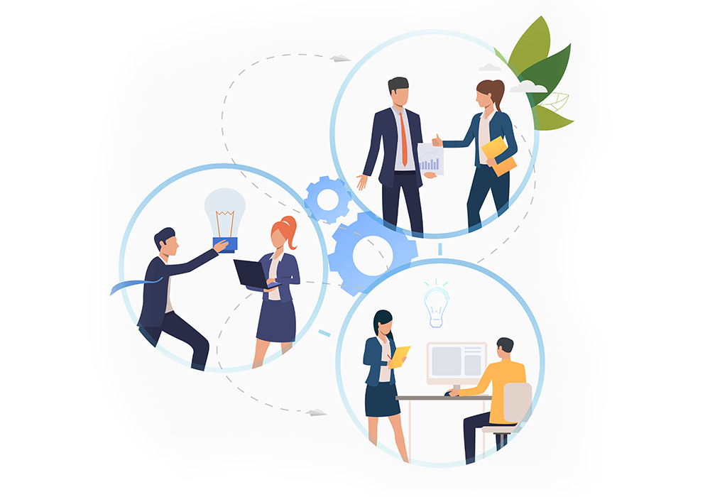 An image attempting to show that we have Strategic Partners
