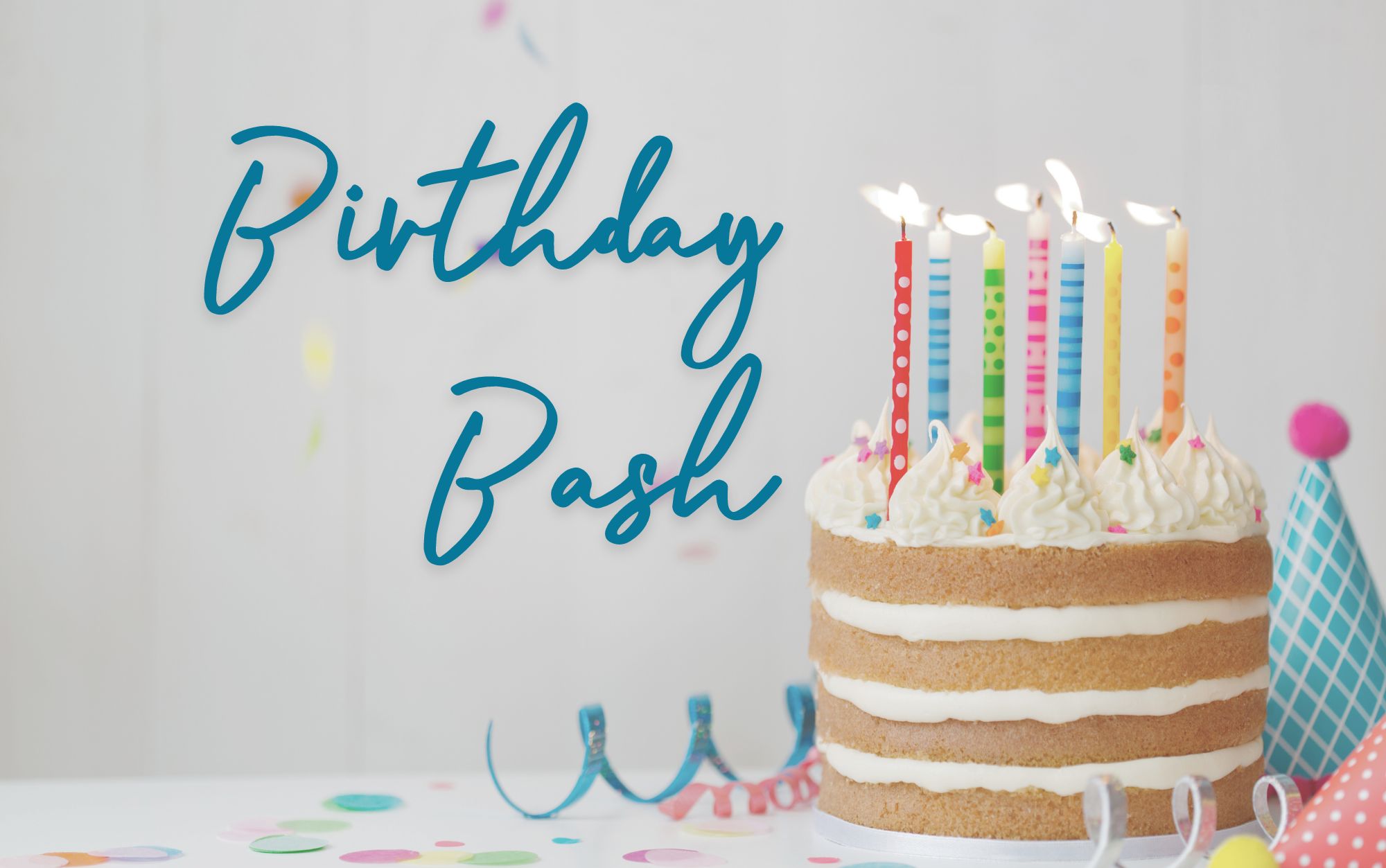 An image attempting to show that we have <b>Birthday Bash | $150</b>
