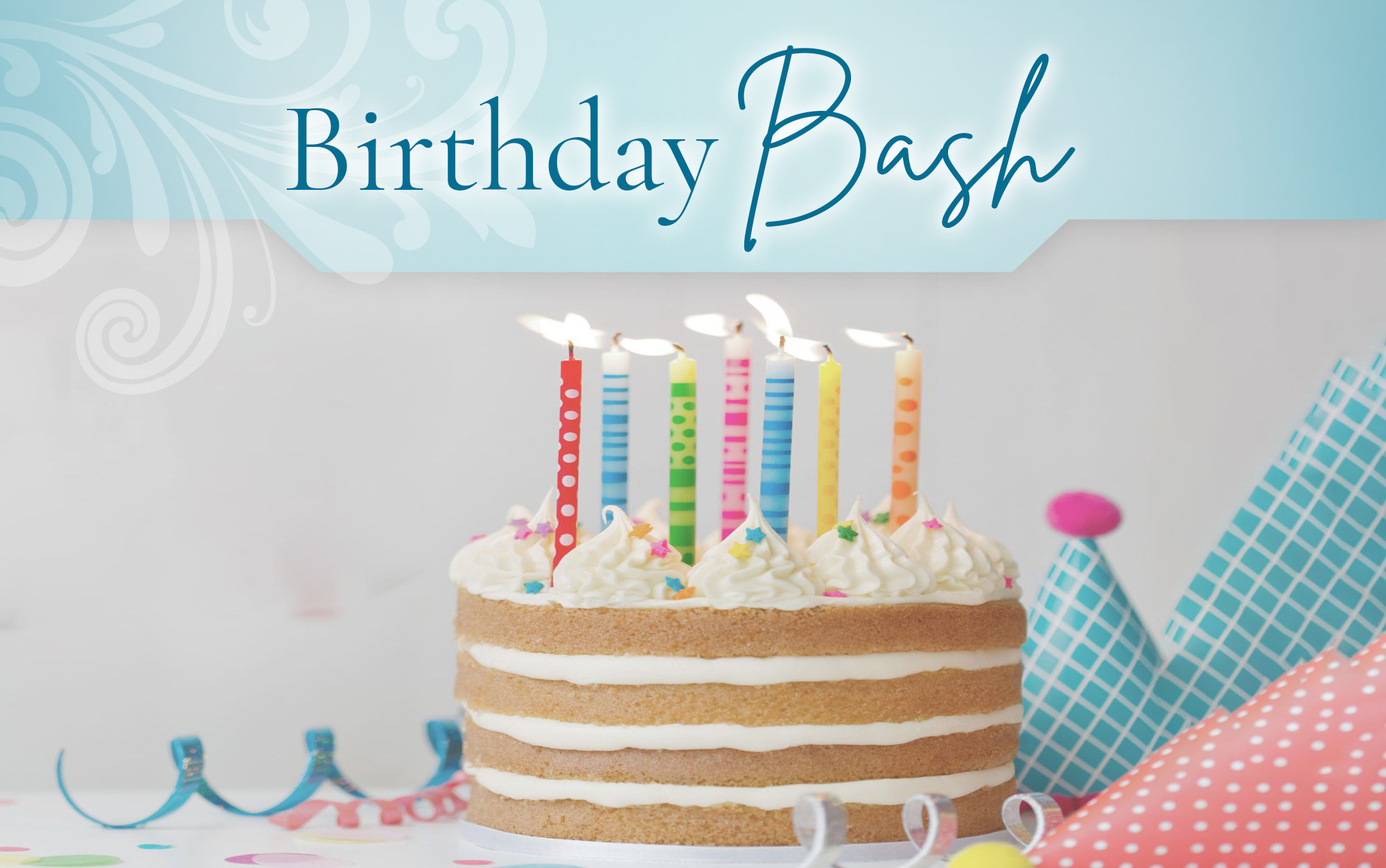 An image attempting to show that we have <b>Birthday Bash | $150</b>